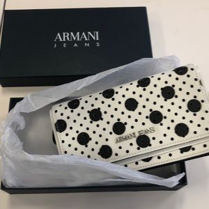 Armani Jeans cross body wallet bag NIB